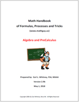 Algebra Handbook